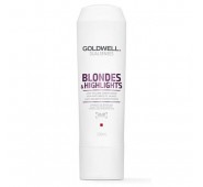 GOLDWELL Šviesintų Plaukų Kondicionierius Goldwell Dualsenses Blondes&HighLights Conditioner 200ml